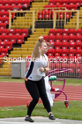Shot putt, 2021 Northumberland, Durham and Cleveland Schools. Photo: David T. Hewitson/Sports for All Pics